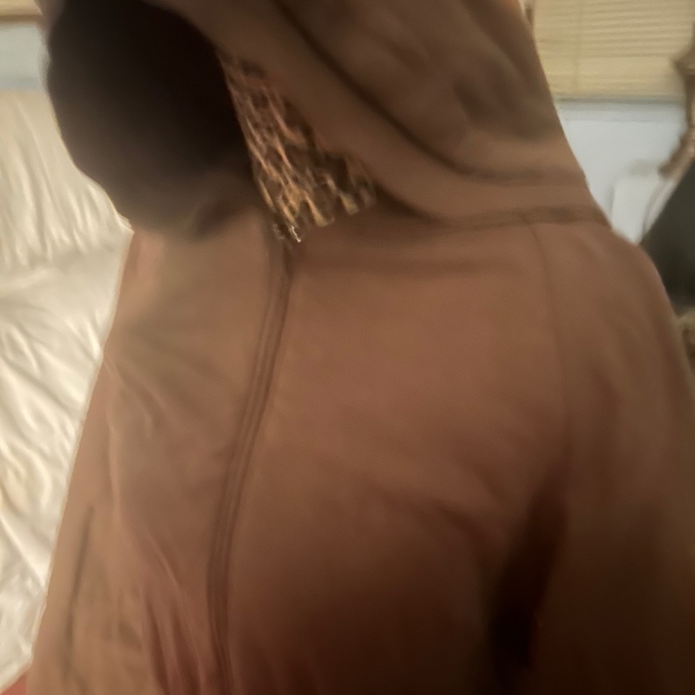 Philosophy Brown Zip Up Jacket - Picture 10 of 14